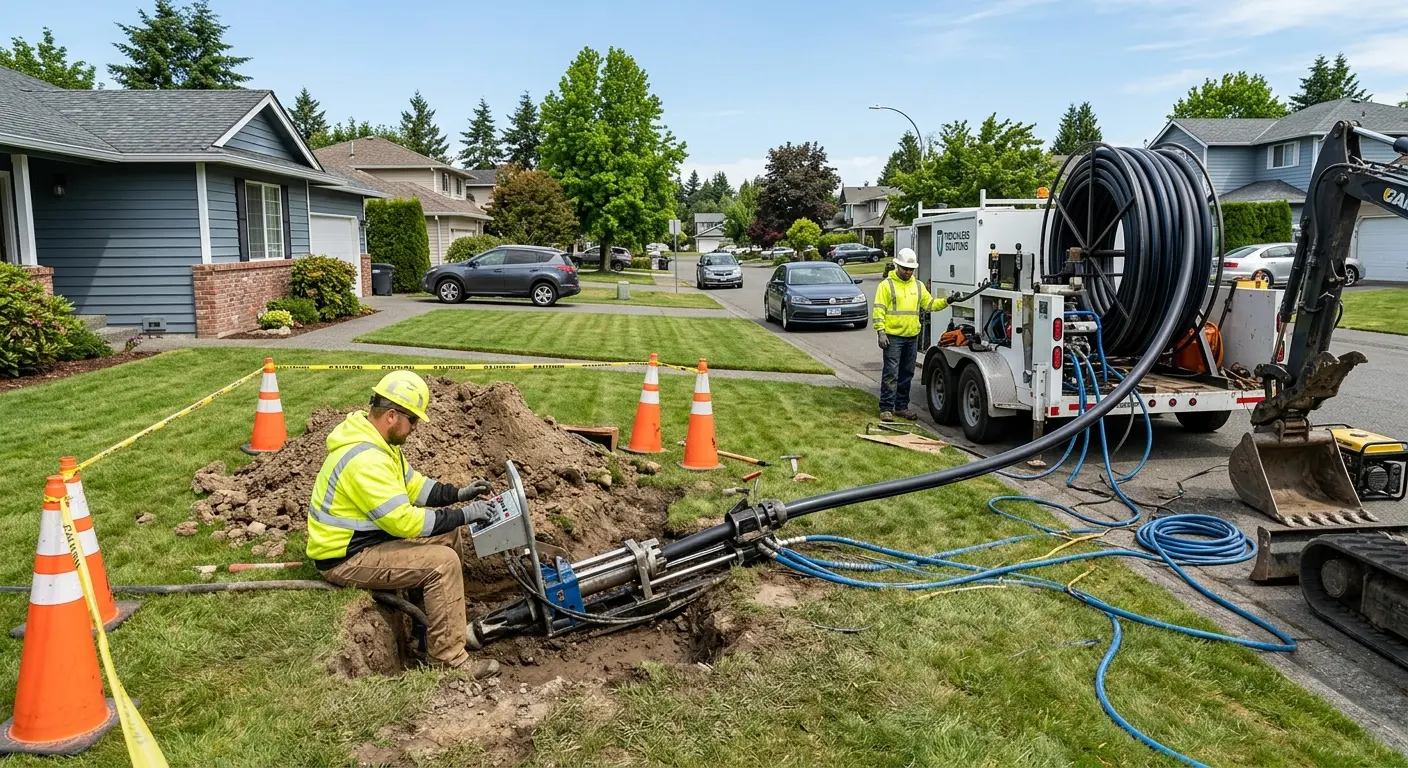 Sewer Line Repair in Cheney, WA